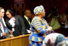 South Africa Parliamentary Speaker Nosiviwe Mapisa-Nqakula arraigned